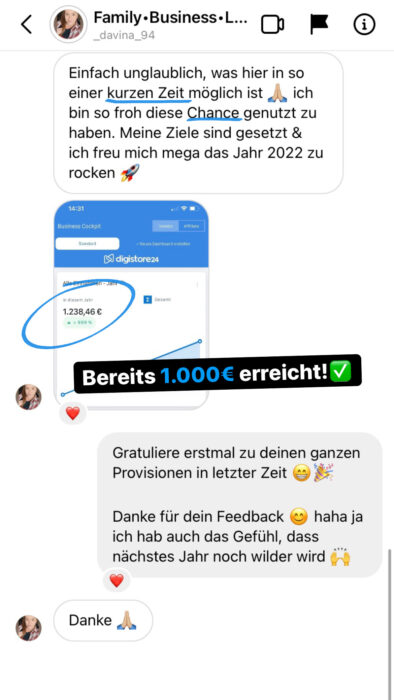 1% Club Community erfahrungen Testimonials Schülerberichte