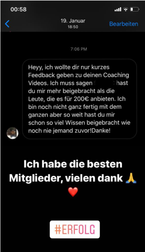 Smartphone Cash Formel Club erfahrungen Testimonials Schülerberichte